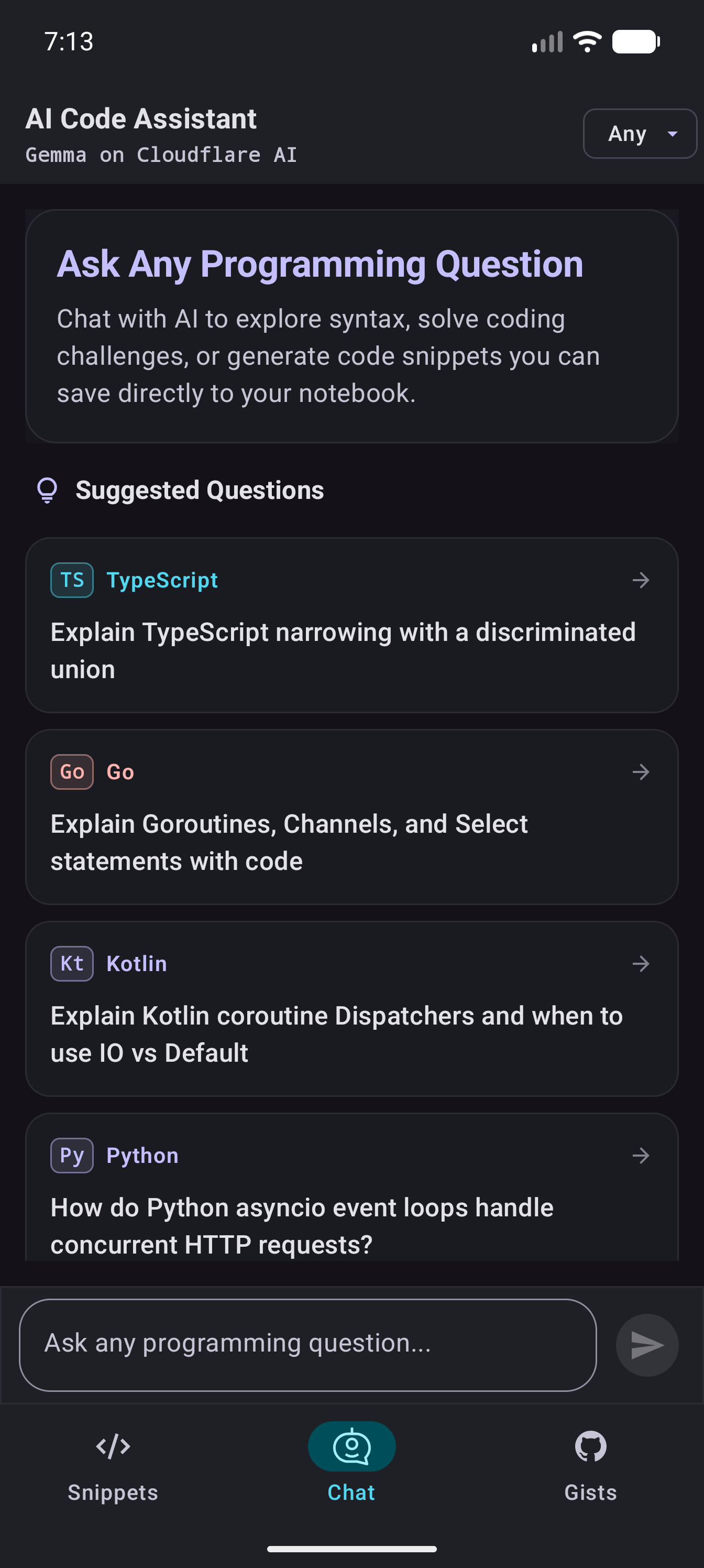 AI Code Assistant